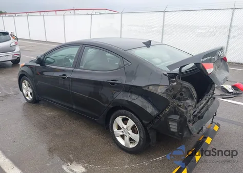 2012 Hyundai Elantra Gls (Ulsan Plant) from USA, damaged, VIN KMHDH4AE1CU338429